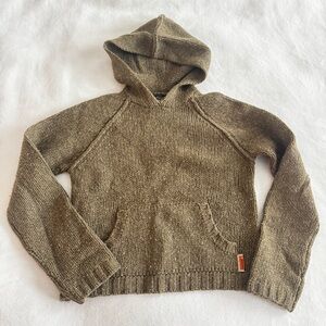 Abercrombie & Fitch Gray Knit Sweater